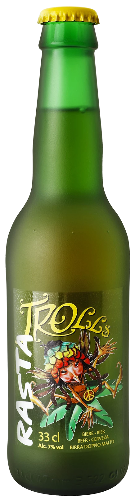 ベルギーブロンドビール、7°、33cl - RASTA TROLLS