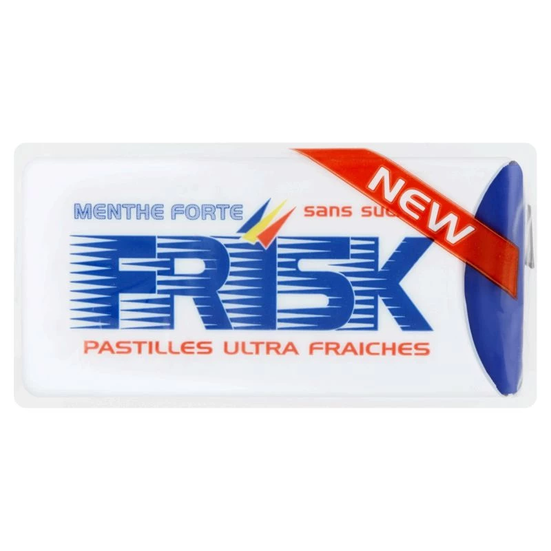 Pastillas ultra frescas sin azúcar sabor a menta fuerte x50 - FRISK