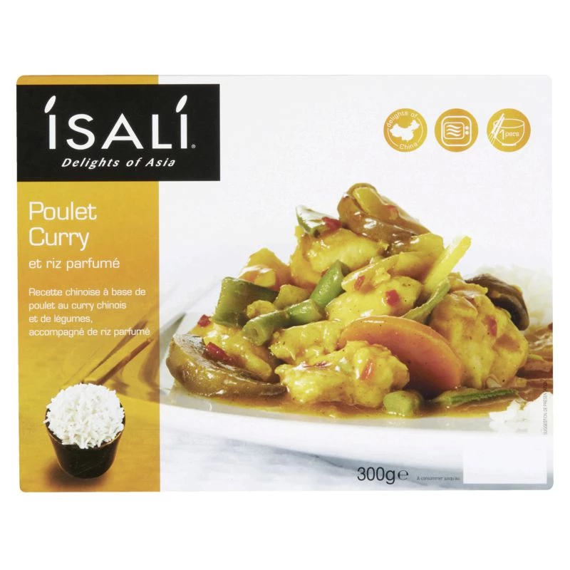Arroz con Pollo al Curry 300g