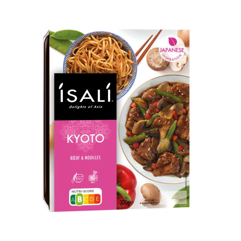 Prato Cozido ISALI de Carne e Macarrão