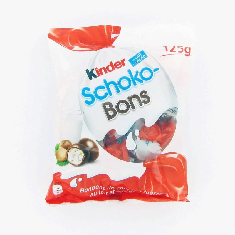 Kinder Schokobons 125grs Sachet Cx16