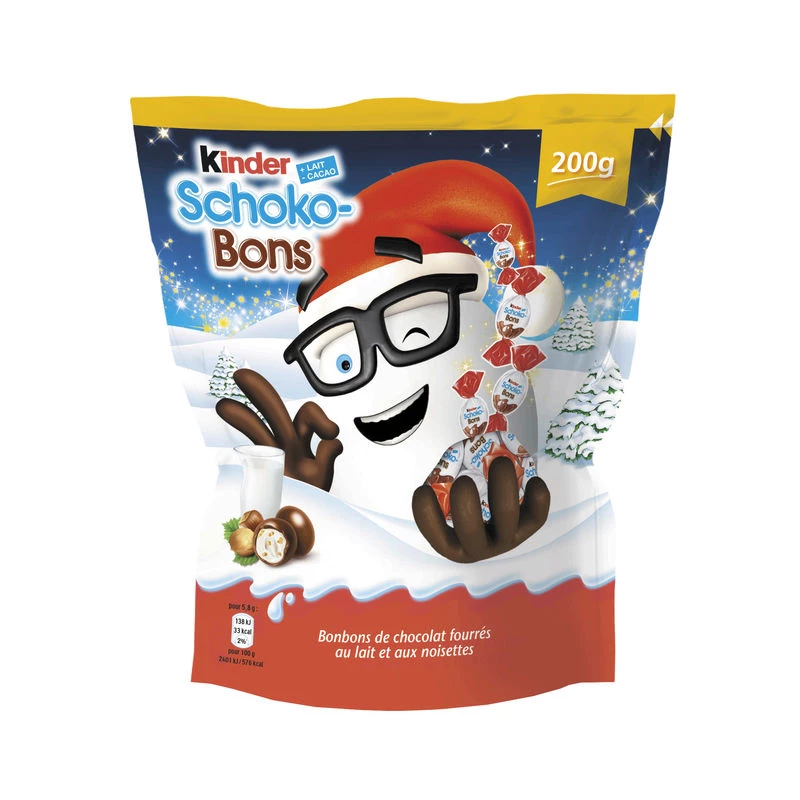 Caramelos de chocolate infantiles G200x18 - NIÑOS