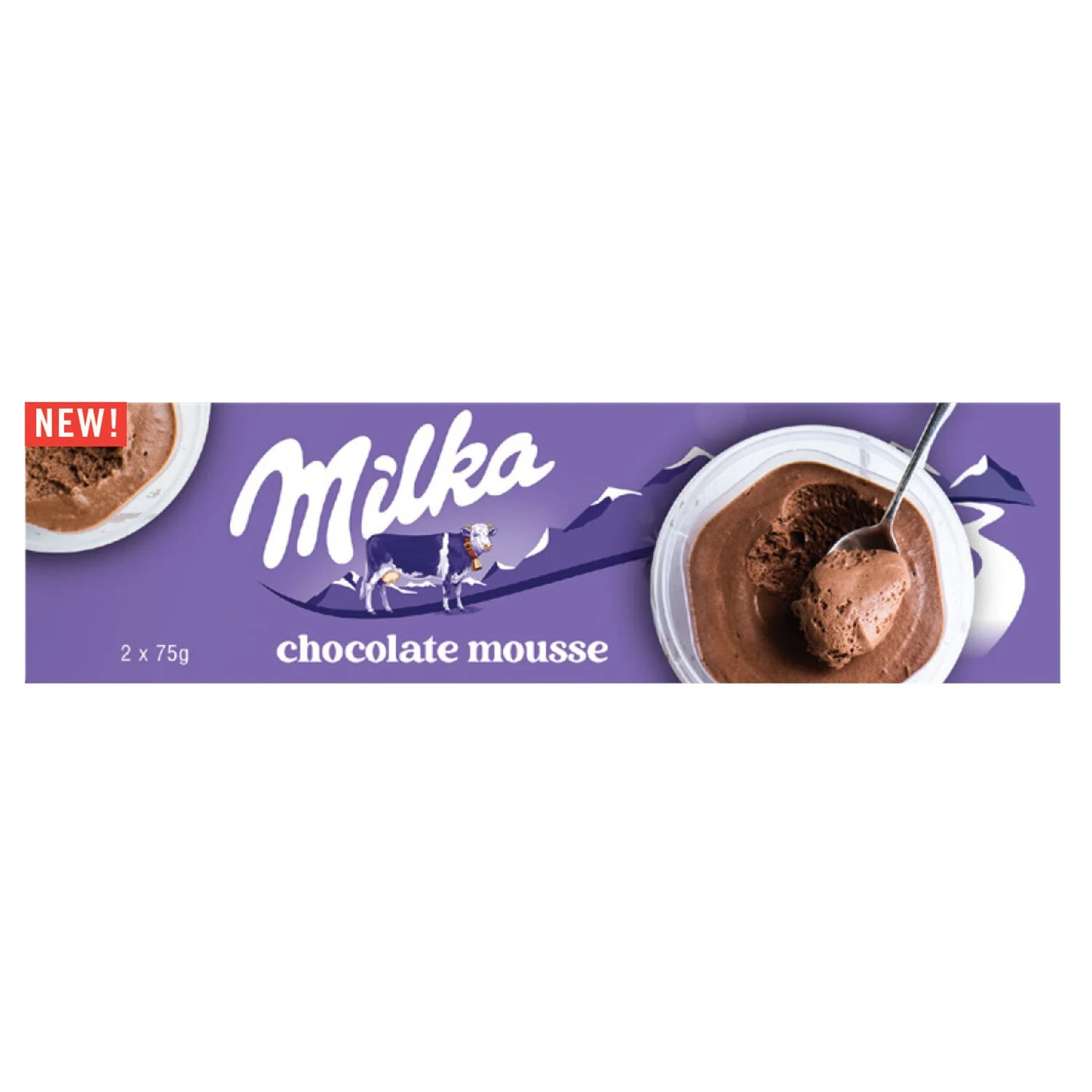 2x75g Milka Schokoladenmousse
