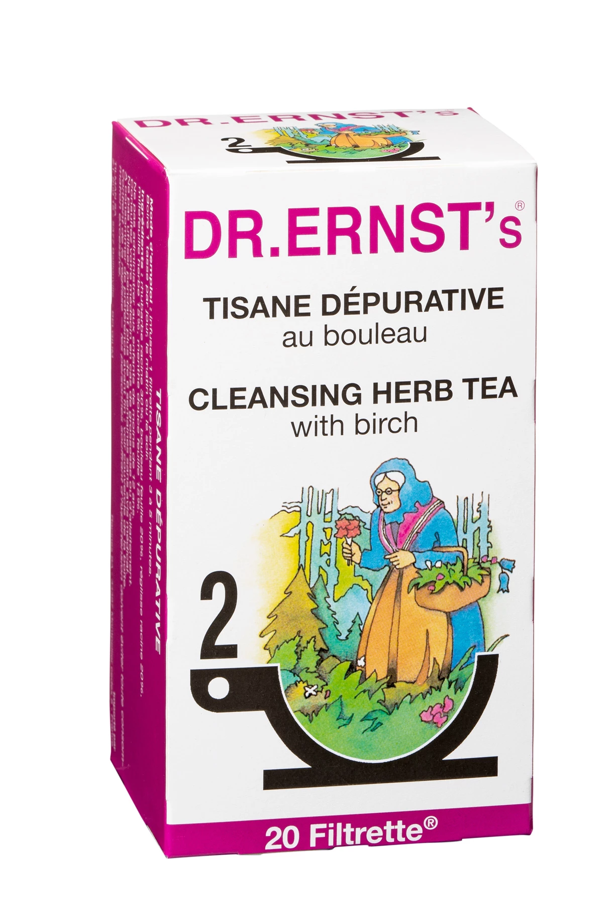 Té de Hierbas N°2 Depurativo (24 X 20 Bolsitas) - Dr Ernst's