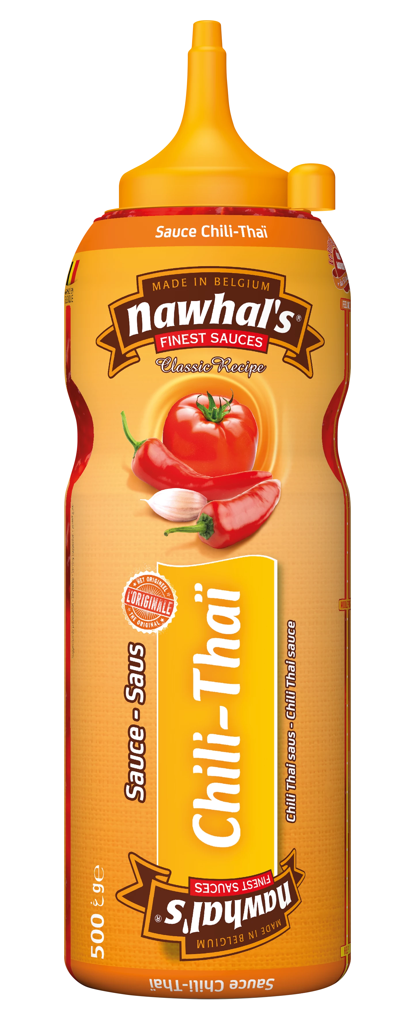 Thaise Chilisaus 500gr / 500ml - NAWHAL'S