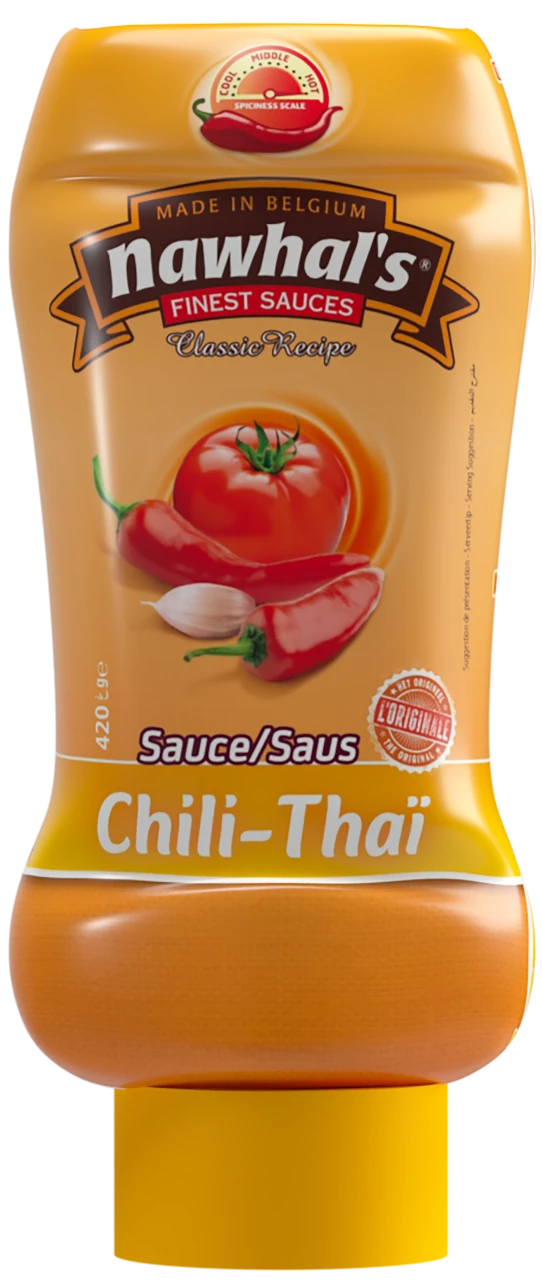 Thailändische Chilisauce 420gr / 350ml - NAWHAL'S