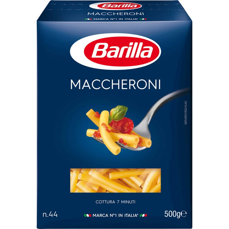 Pâtes maccheroni n°44 500g - BARILLA