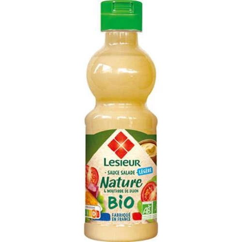 Organic natural salad sauce & Dijon mustard - LESIEUR