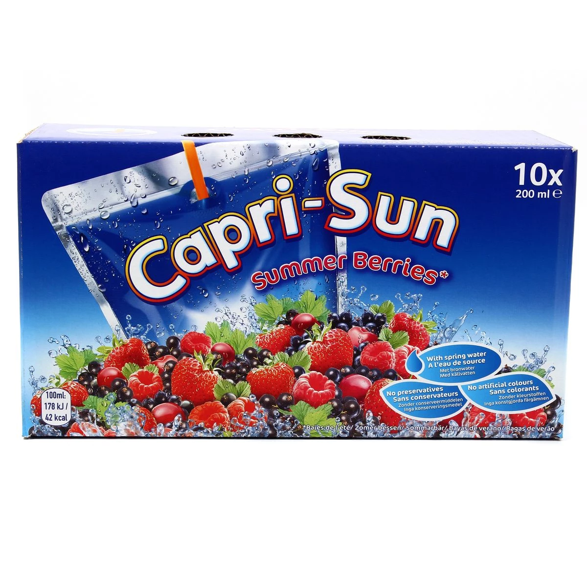 Boisson summer berries 10x20cl - CAPRI-SUN