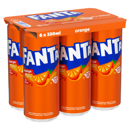 6x33cl Bte Orange Fanta