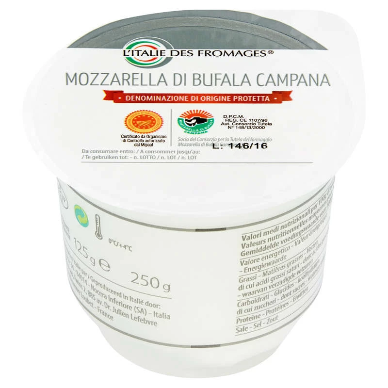 Mozzarella Di Bubala Dop 125g