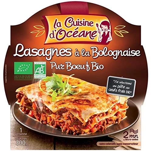 Lasagne Bolognaise Bio 300g