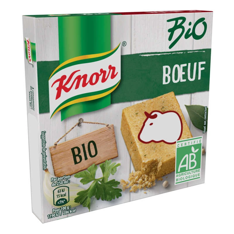 Bio-Rinderbrühe x6 - KNORR