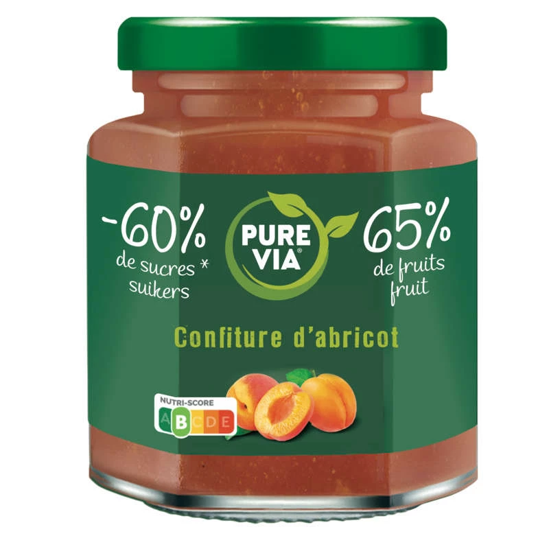 Confiture Abricots 300g - PURE VIA