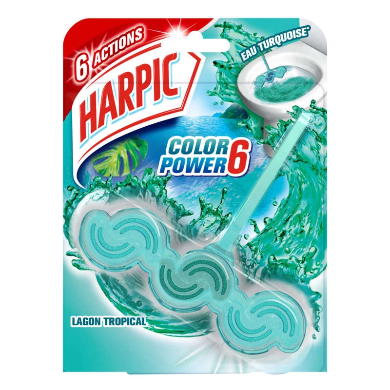 Bloc wc eau turquoise HARPIC