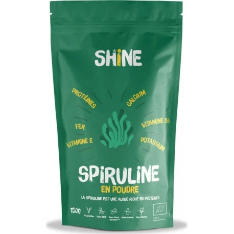 100g Organic Spirulina Shine - SHINE