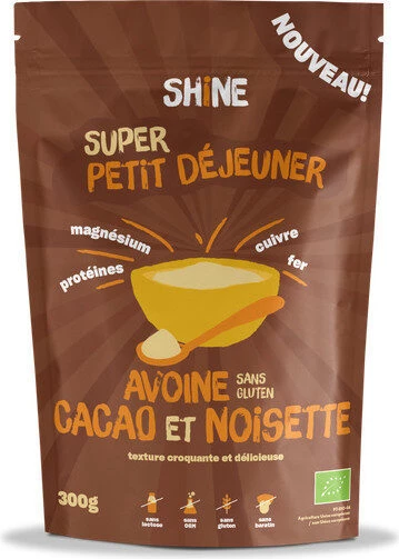 300g Cocoa Hazelnut Oat Pti - SHINE