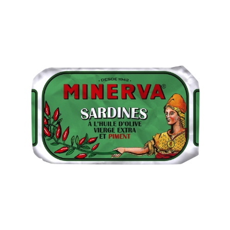 120g Sardine Ho Piment Minerva