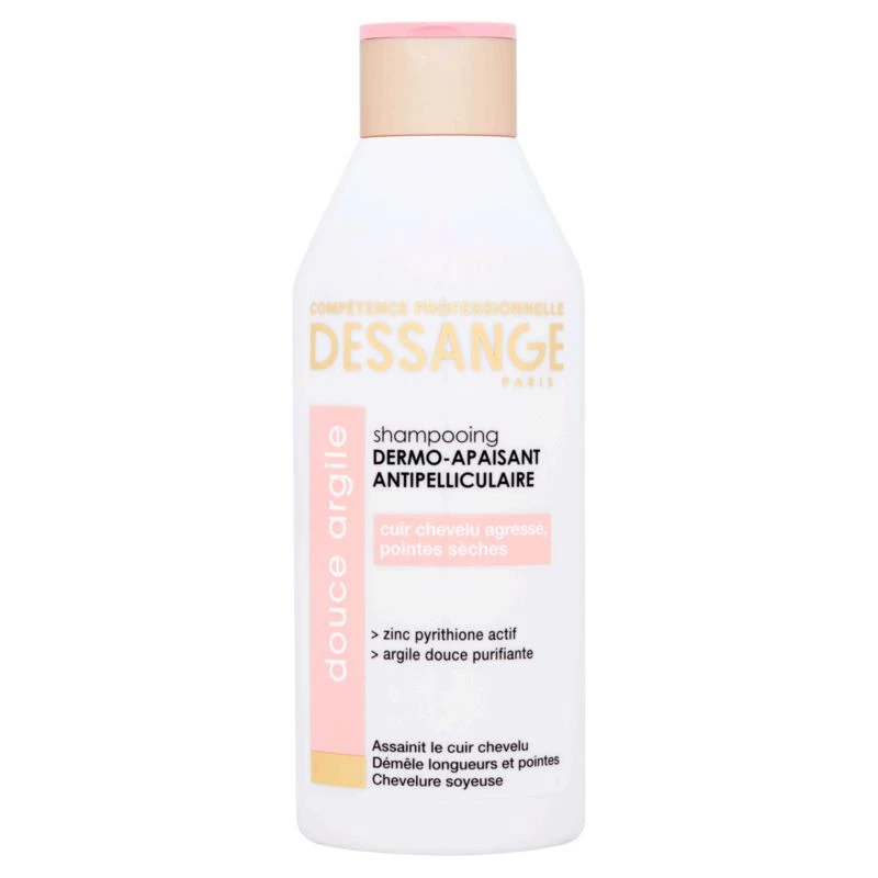 Shampooing dermo-apaisant antipelicullaire douce argile 250ml - DESSANGE