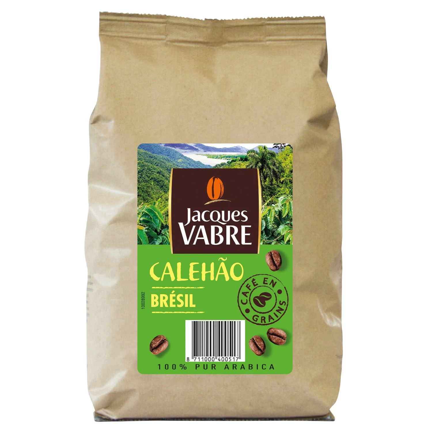 Café en grains Brazil 500g - JACQUES VABRE
