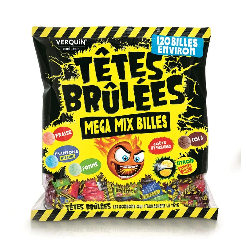 Tetes Brulées Mega Mix 350g