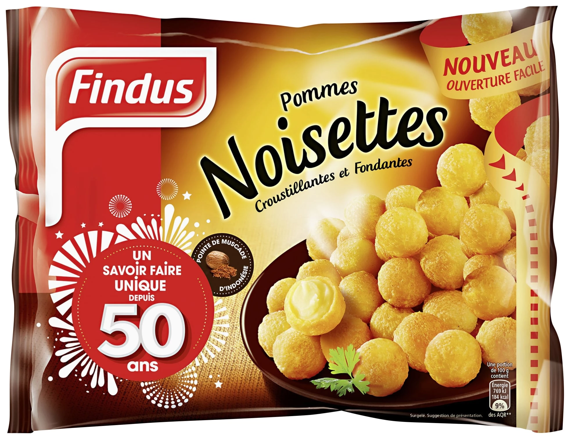 Pommes Noisettes 1,05kg Findus