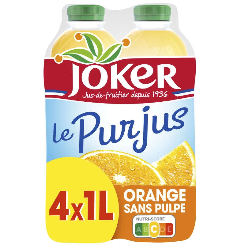 Joker Pj Naranja Mascota 4x1l
