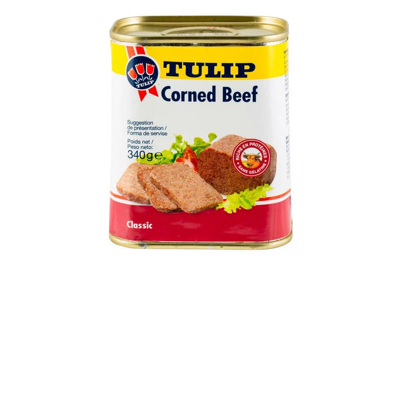 Carne En Conserva 340g - Tulipán