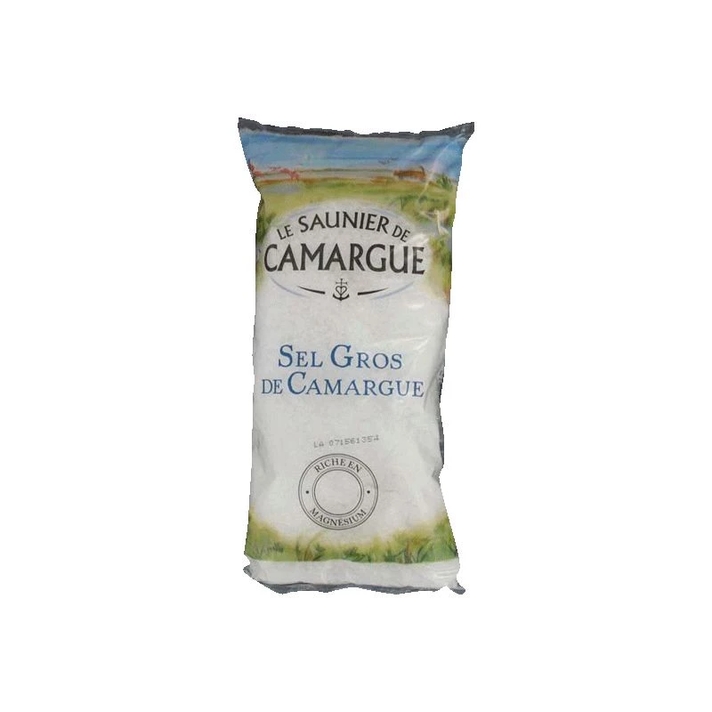 Sal Gruesa de Camarga, 1kg - LE SAUNIER DE CAMARGUE
