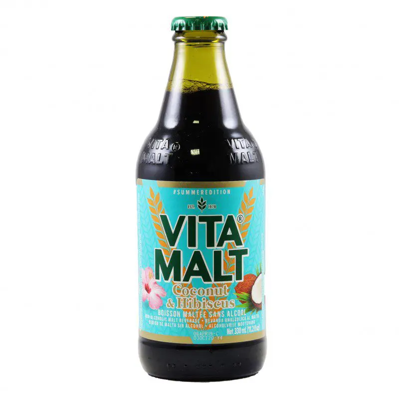 Безалкогольное пиво Coco Hibiscus 24x33cl - VITAMALT