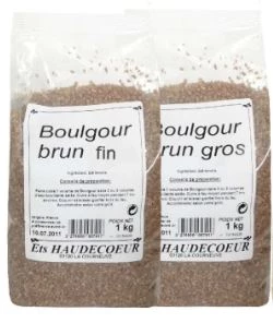 Boulgour Brun Fin 1kg