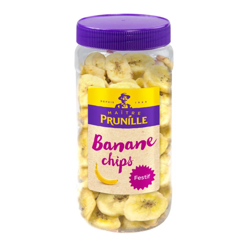 Banane Chips Bocal 275 Gr