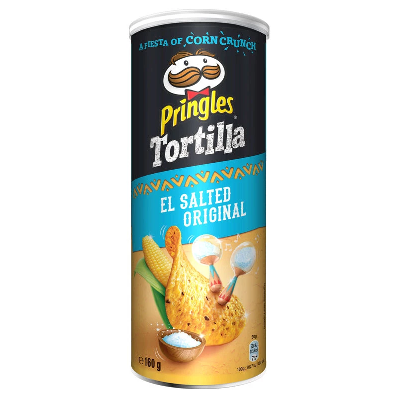 Tortilla chips salé 160g - PRINGLES