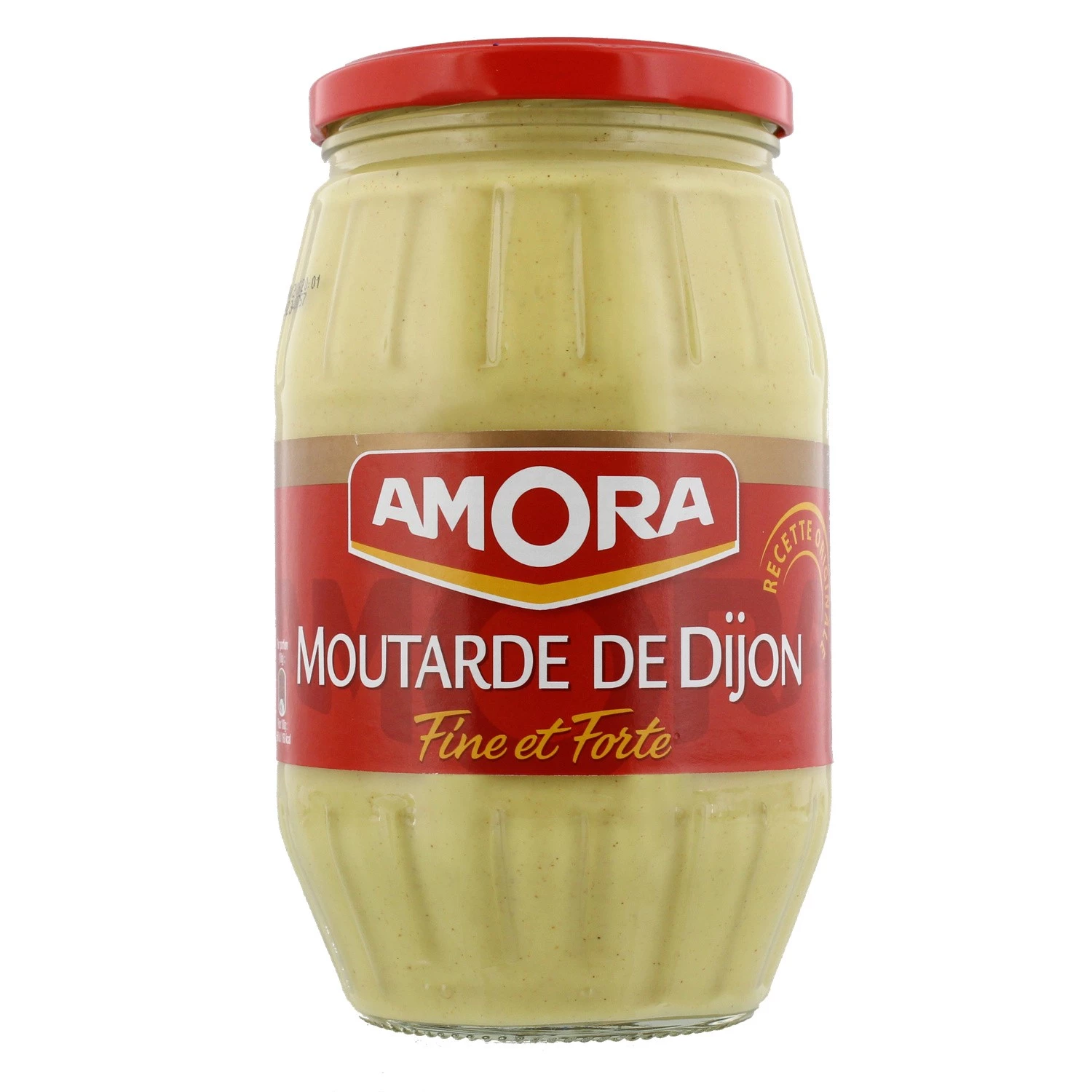 Moutarde de Dijon fine et forte 915g - AMORA
