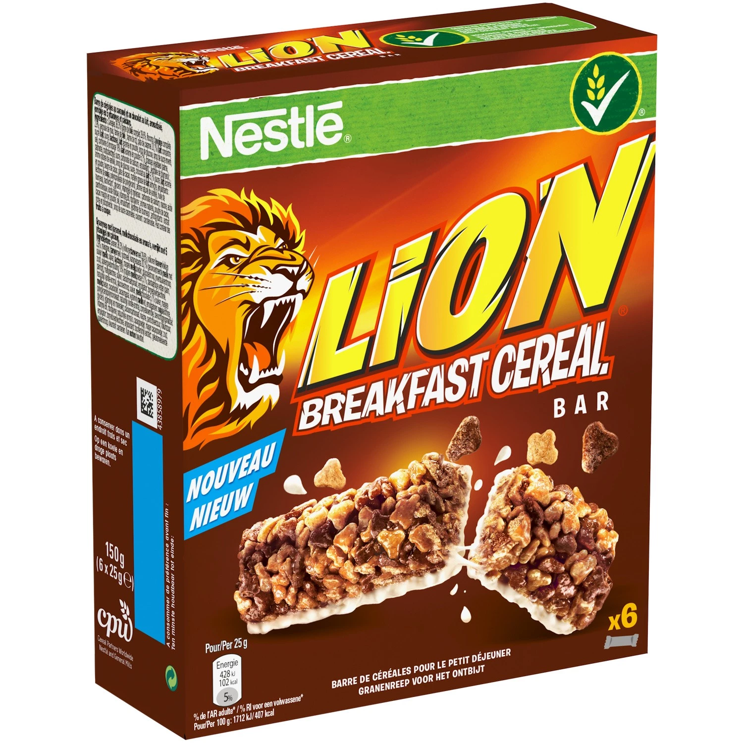 Lion Barres X6 150g - NESTLE