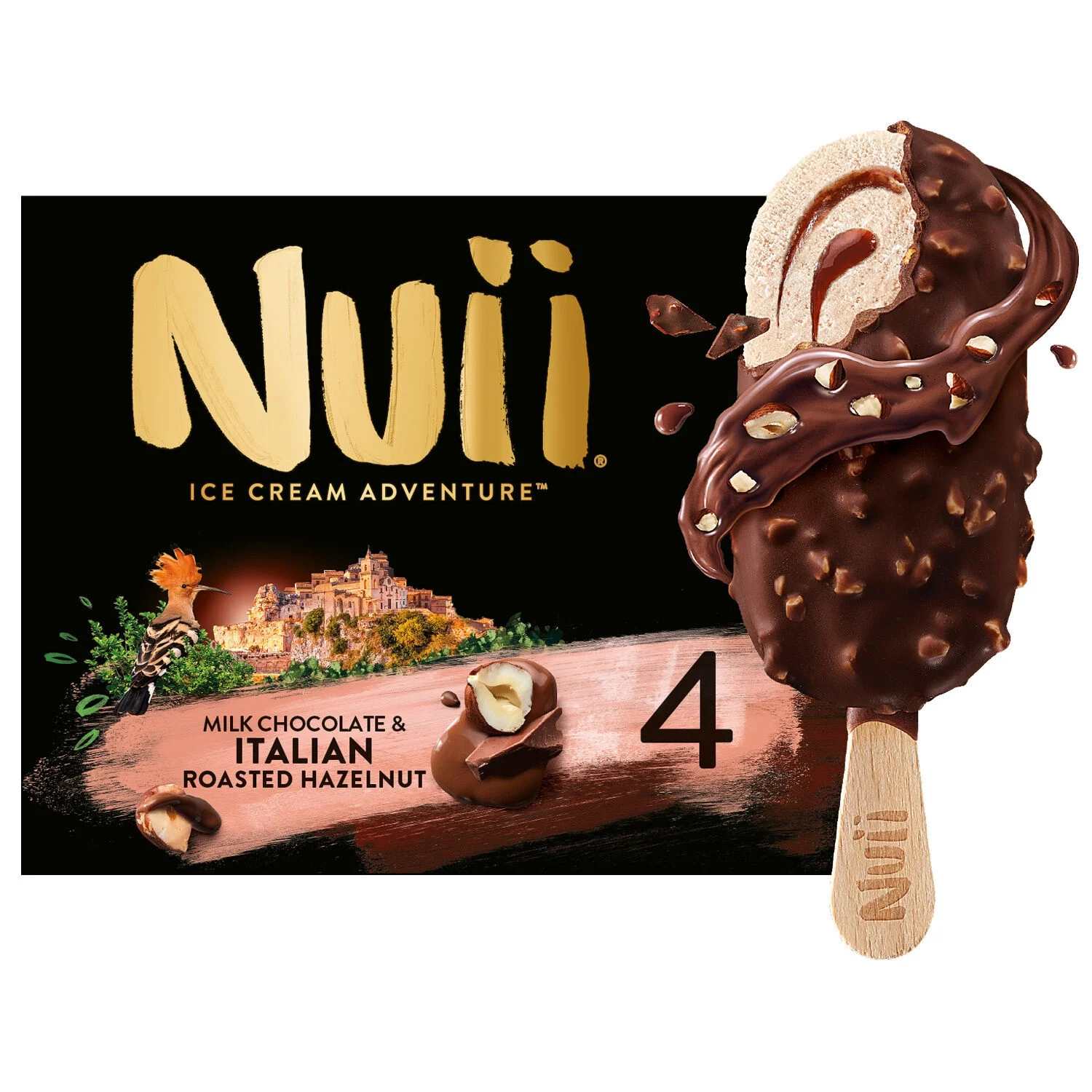 Chocolate Hazelnut Ice Cream X4 - Nuii