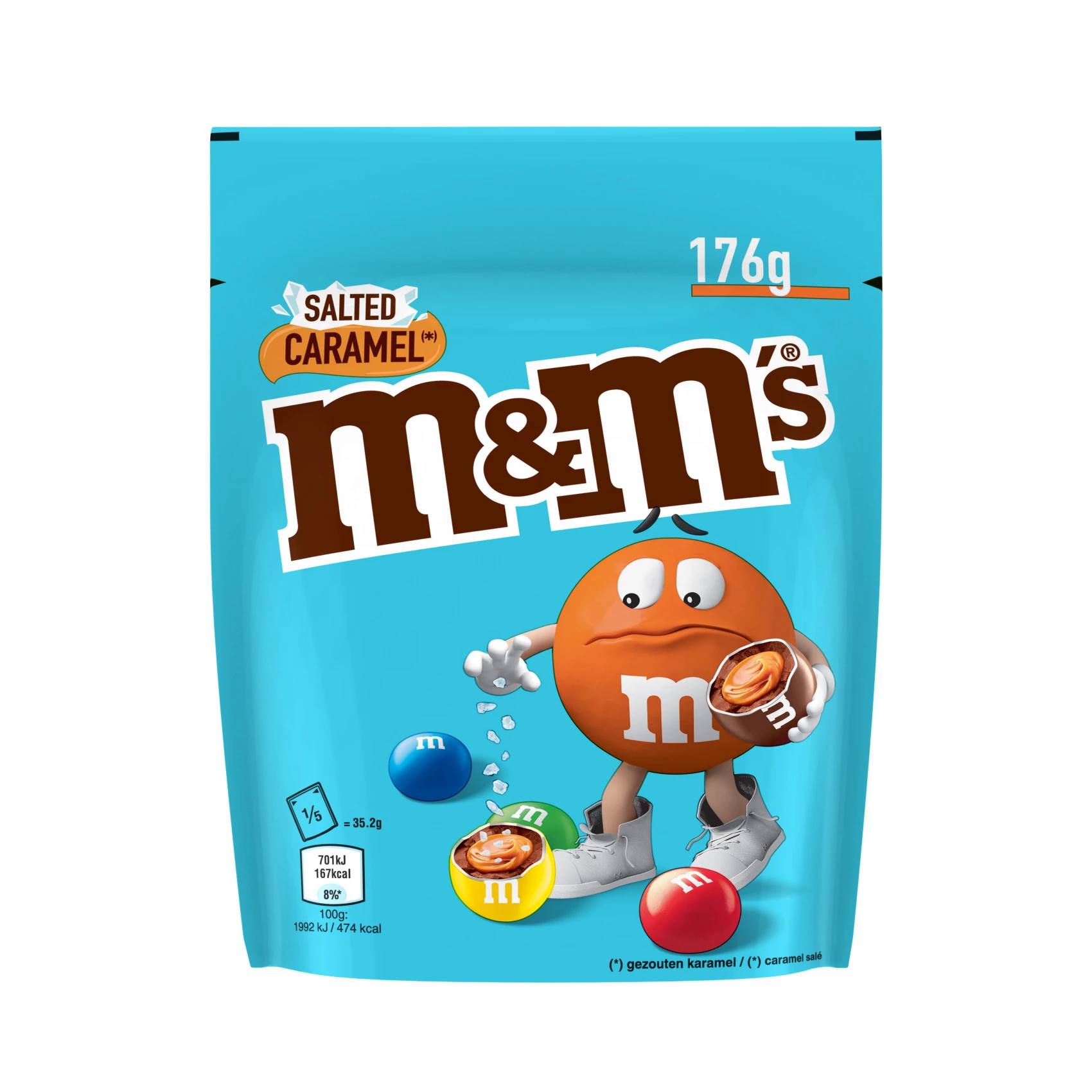 Caramel Sale Pochon 176g - M&M's