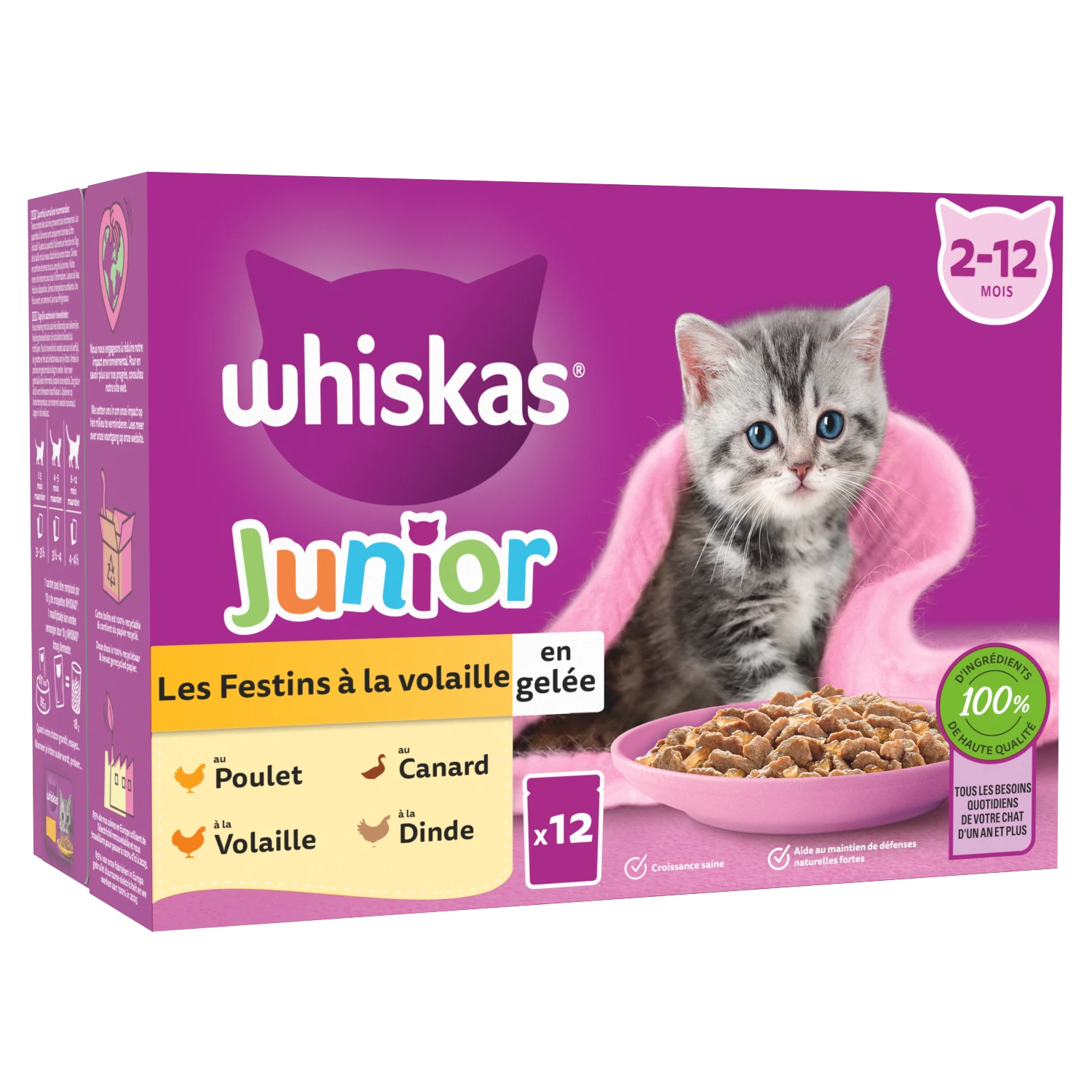 Whis Sf Volail Chaton 12x85g