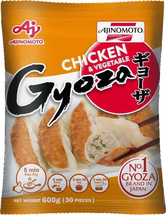 鸡肉和蔬菜饺子 10 X 600 Gr - AJINOMOTO