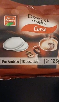 Dosette Corse Pur Arabica X 18 Bf Sachet 125 G - BELLE FRANCE