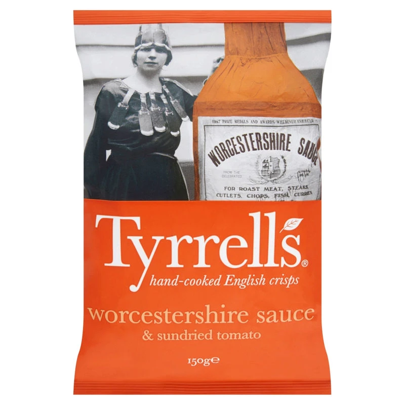 Tyrrells Chips Worcest Tomat 1