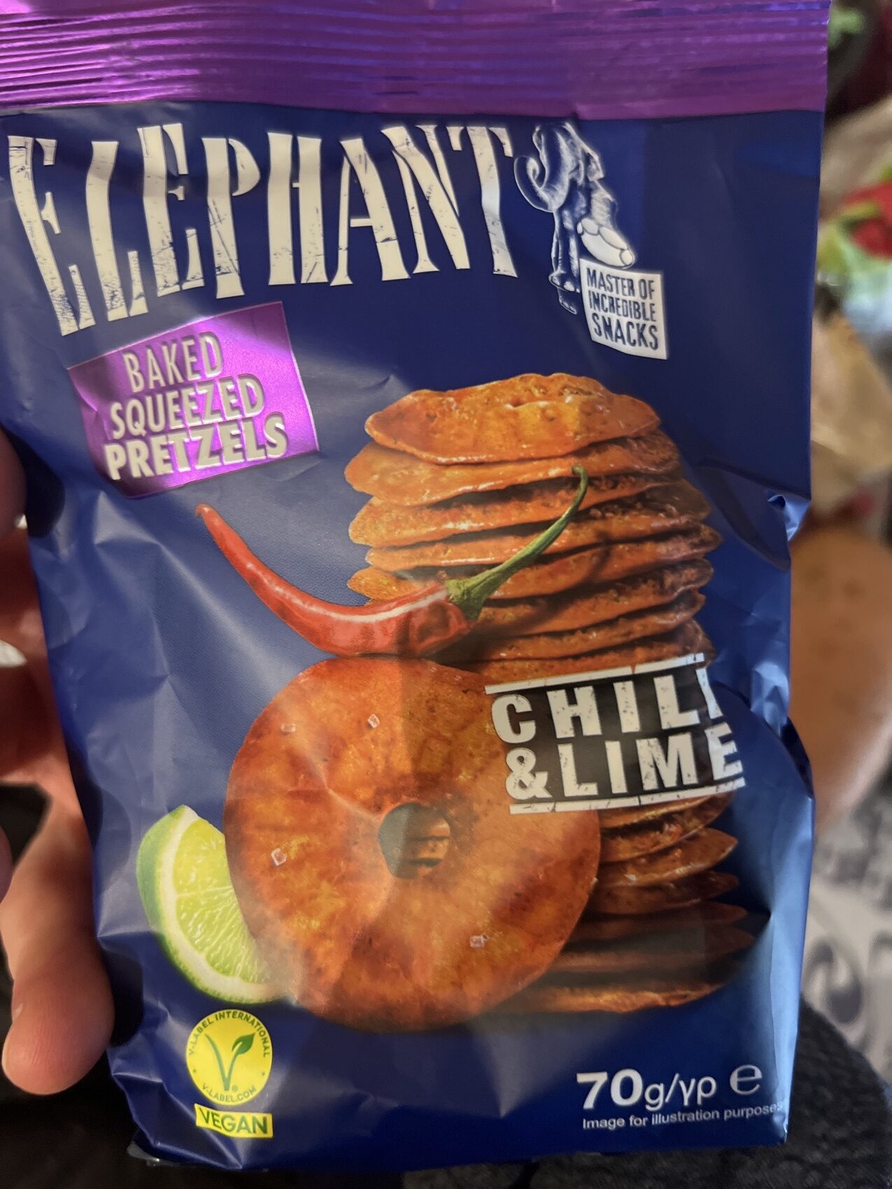 Bretzel Chili&lime 80g