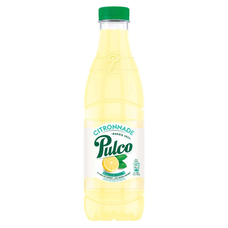 Citronnade citron menthe 1L - PULCO