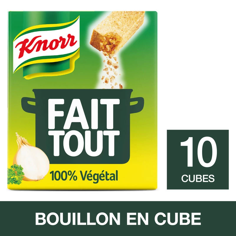 Bouillon fait tout 100% végétal x10 - KNORR