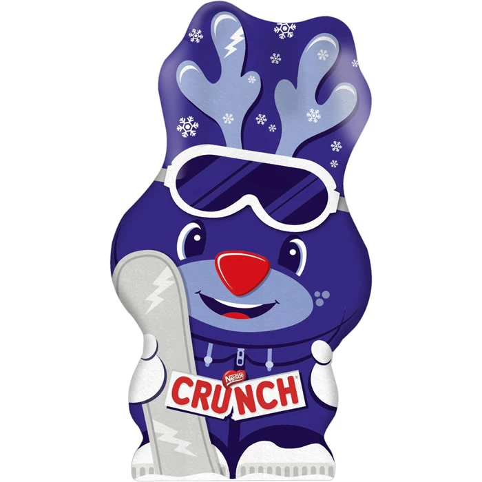 Chocolot Au Lait Aux Céréales Croustillantes Moulage Renne 88g - CRUNCH