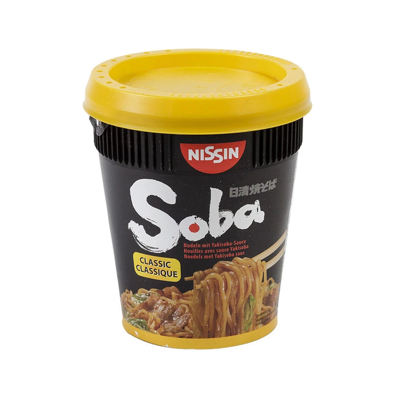 Tazas de Fideos Salteados Nissin 9