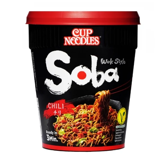 Soba Chilli Noodle Soup 92 G - NISSIN