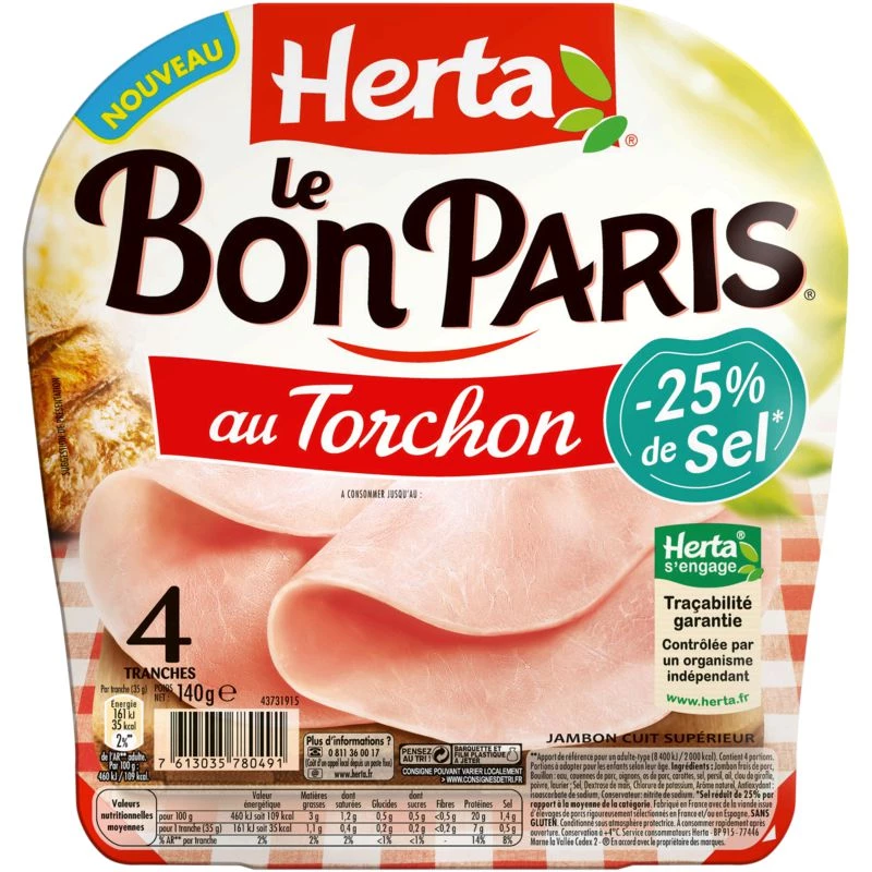 Le Bon Paris Torchon -sel 4t 1