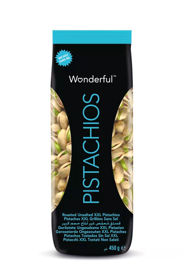 Pistacchi Senza Sale 450g - Wonderful