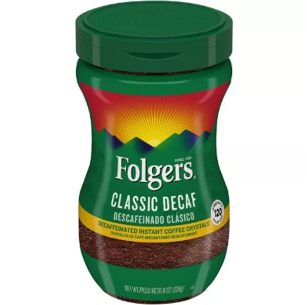 Fg 8oz Decaf Instant 6ct - FOLGERS
